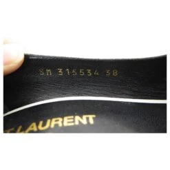 Yves Saint Laurent CHAUSSURES SAINT LAURENT 315534 EXCARPINS CUIR BLANC 38 LEATHER PUMPS SHOES -Yves Saint Laurent 843444 5