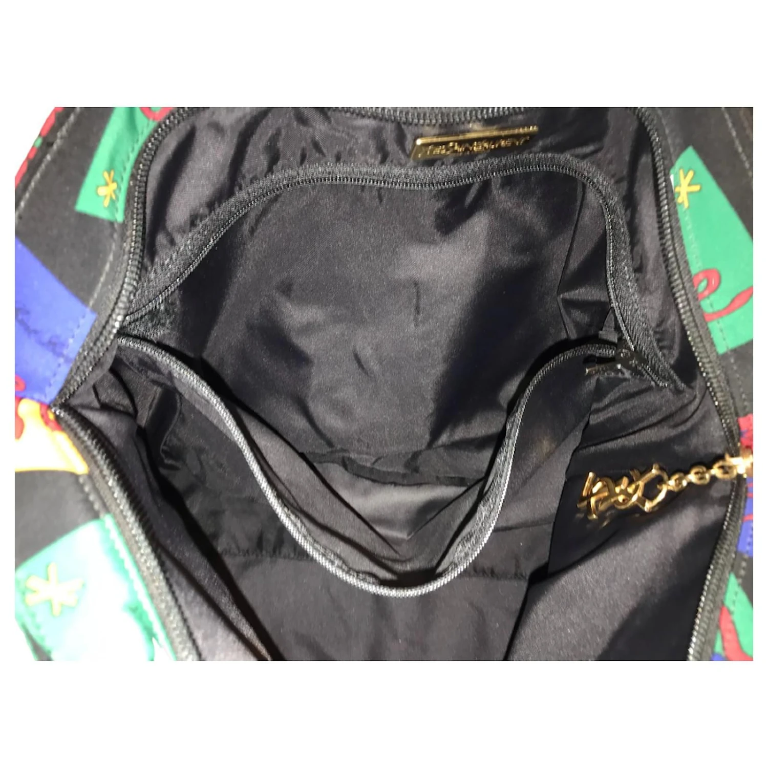 YVES SAINT LAURENT Sac Vintage "LOVE" Multicolore 10 YVES SAINT LAURENT Sac Vintage "LOVE" Multicolore – Image 8