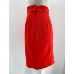 YVES SAINT LAURENT Jupes T.fr 38 Wool Rouge -Yves Saint Laurent 849001 3