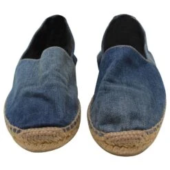 Yves Saint Laurent Espadrilles Cassandre En Denim Bleu -Yves Saint Laurent 852925 3