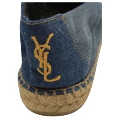 Yves Saint Laurent Espadrilles Cassandre En Denim Bleu -Yves Saint Laurent 852925 5