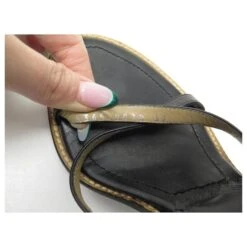 VINTAGE CHAUSSURES ESCARPINS YVES SAINT LAURENT 63459070 37 PUMPS SHOES Noir -Yves Saint Laurent 854948 5