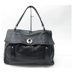 SAC A MAIN YVES SAINT LAURENT 229563 MUSE TWO GM CUIR GRAINE NOIR HAND BAG -Yves Saint Laurent 855000 2