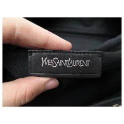 SAC A MAIN YVES SAINT LAURENT 229563 MUSE TWO GM CUIR GRAINE NOIR HAND BAG -Yves Saint Laurent 855000 9