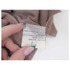 CHEMISE YVES SAINT LAURENT A LACETS TAILLE 46 XL EN DAIM VIEUX ROSE SUEDE SHIRT -Yves Saint Laurent 855044 5