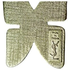 Pendentif, Charme « Papillon » Yves Saint Laurent Vintage 80s Doré Violet Foncé 9 Pendentif, Charme « Papillon » Yves Saint Laurent Vintage 80s Doré Violet Foncé -Yves Saint Laurent 856189 4