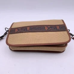 Yves Saint Laurent Sac Messager Grec Vintage En Toile Beige 11 Yves Saint Laurent Sac Messager Grec Vintage En Toile Beige -Yves Saint Laurent 858701 4