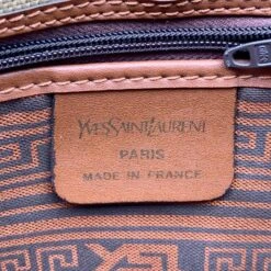 Yves Saint Laurent Sac Messager Grec Vintage En Toile Beige 13 Yves Saint Laurent Sac Messager Grec Vintage En Toile Beige -Yves Saint Laurent 858701 6