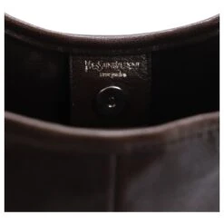 Yves Saint Laurent Sac Bandoulière Mombasa Poignée En Corne En Cuir Marron 21 Yves Saint Laurent Sac Bandoulière Mombasa Poignée En Corne En Cuir Marron -Yves Saint Laurent 860369 10