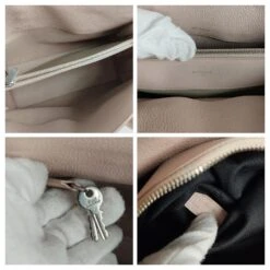 Yves Saint Laurent Sac Saint Laurent Sac De Jour En Cuir Rose Pastel -Yves Saint Laurent 861395 6