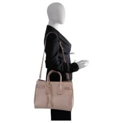 Yves Saint Laurent Sac Saint Laurent Sac De Jour En Cuir Rose Pastel -Yves Saint Laurent 861395 7