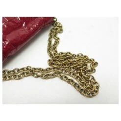 SAC A MAIN YVES SAINT LAURENT POCHETTE EVENING 191880 EN CUIR VERNI ROUGE 14 SAC A MAIN YVES SAINT LAURENT POCHETTE EVENING 191880 EN CUIR VERNI ROUGE -Yves Saint Laurent 861714 3