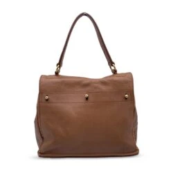 Yves Saint Laurent Muse En Cuir Fauve 2 Sac à Main à Deux Sacoches Marron 14 Yves Saint Laurent Muse En Cuir Fauve 2 Sac à Main à Deux Sacoches Marron -Yves Saint Laurent 864795 3
