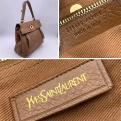 Yves Saint Laurent Muse En Cuir Fauve 2 Sac à Main à Deux Sacoches Marron 15 Yves Saint Laurent Muse En Cuir Fauve 2 Sac à Main à Deux Sacoches Marron -Yves Saint Laurent 864795 4