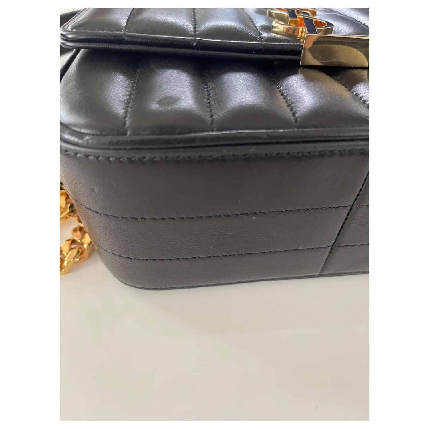 Sac Yves Saint Laurent Vicky Noir 5 Sac Yves Saint Laurent Vicky Noir – Image 3