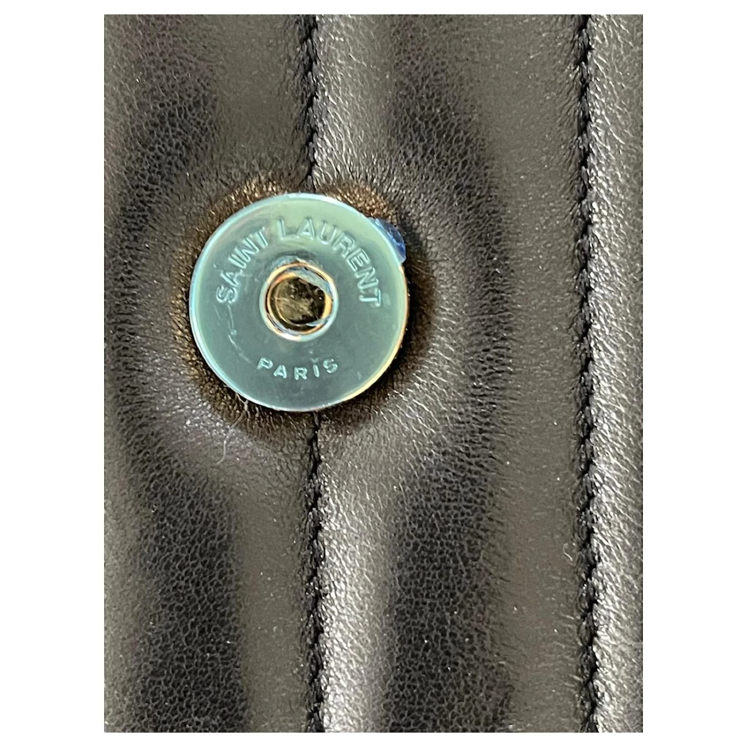 Sac Yves Saint Laurent Vicky Noir 8 Sac Yves Saint Laurent Vicky Noir – Image 6