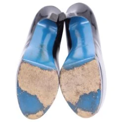 Yves Saint Laurent Escarpins à Plateforme Tribtoo En Cuir Verni Noir 18 Yves Saint Laurent Escarpins à Plateforme Tribtoo En Cuir Verni Noir -Yves Saint Laurent 869648 8