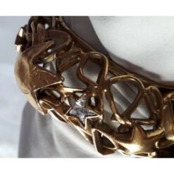 Yves Saint Laurent Bracelet Rigide Doré -Yves Saint Laurent 87054 4