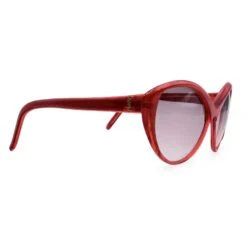 Yves Saint Laurent Lunettes De Soleil Vintage Cat-Eye Red Mint Mod. 8702 P 72 Rouge -Yves Saint Laurent 870621 3