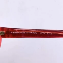 Yves Saint Laurent Lunettes De Soleil Vintage Cat-Eye Red Mint Mod. 8702 P 72 Rouge -Yves Saint Laurent 870621 4