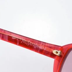 Yves Saint Laurent Lunettes De Soleil Vintage Cat-Eye Red Mint Mod. 8702 P 72 Rouge -Yves Saint Laurent 870621 5