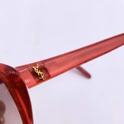 Yves Saint Laurent Lunettes De Soleil Vintage Cat-Eye Red Mint Mod. 8702 P 72 Rouge -Yves Saint Laurent 870621 6