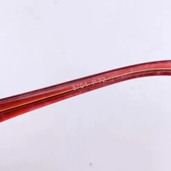 Yves Saint Laurent Lunettes De Soleil Yeux De Chat Vintage 8704 P 74 55/14 130MM Rouge -Yves Saint Laurent 870626 5