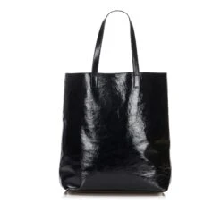 Yves Saint Laurent Sac Cabas En Cuir Noir 12 Yves Saint Laurent Sac Cabas En Cuir Noir -Yves Saint Laurent 872042 3