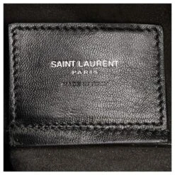 Yves Saint Laurent Sac Cabas En Cuir Noir 15 Yves Saint Laurent Sac Cabas En Cuir Noir -Yves Saint Laurent 872042 6