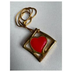 Yves Saint Laurent Pendentifs Rouge -Yves Saint Laurent 873522 3