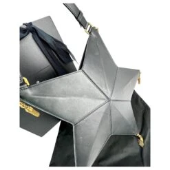 Yves Saint Laurent Sac à Main à Bandoulière étoiles Gland Astro Noir -Yves Saint Laurent 874490 7