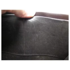 VINTAGE SAC A MAIN YVES SAINT LAURENT POCHETTE EN CUIR PATTE D'AUTRUCHE CLUTCH Marron 12 VINTAGE SAC A MAIN YVES SAINT LAURENT POCHETTE EN CUIR PATTE D'AUTRUCHE CLUTCH Marron -Yves Saint Laurent 875245 5