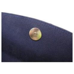 VINTAGE SAC POCHETTE A MAIN YVES SAINT LAURENT EN CUIR D'AUTRUCHE LEATHER POUCH Bleu Marine -Yves Saint Laurent 875246 7