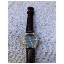 Superbe Montre Vintage Remise à Neuf Yves Saint Laurent Noir Doré Marron Foncé -Yves Saint Laurent 876170 7