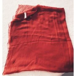 Yves Saint Laurent Echarpe Vintage Rouge -Yves Saint Laurent 87799 5