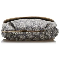 Yves Saint Laurent Sac Bandoulière En Toile Enduite Grise YSL -Yves Saint Laurent 882356 4