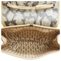 Yves Saint Laurent Sac Bandoulière En Toile Enduite Grise YSL -Yves Saint Laurent 882356 5