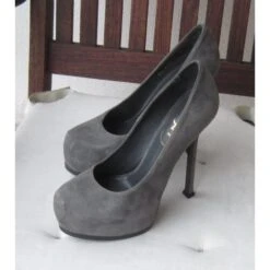 Yves Saint Laurent Talons Gris -Yves Saint Laurent 88330 3