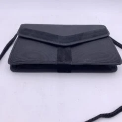 Yves Saint Laurent Sac à Bandoulière Vintage En Toile Noire Y Evening -Yves Saint Laurent 884212 3