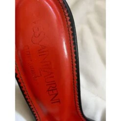 Yves Saint Laurent Mules Vintage Noir -Yves Saint Laurent 89234 4