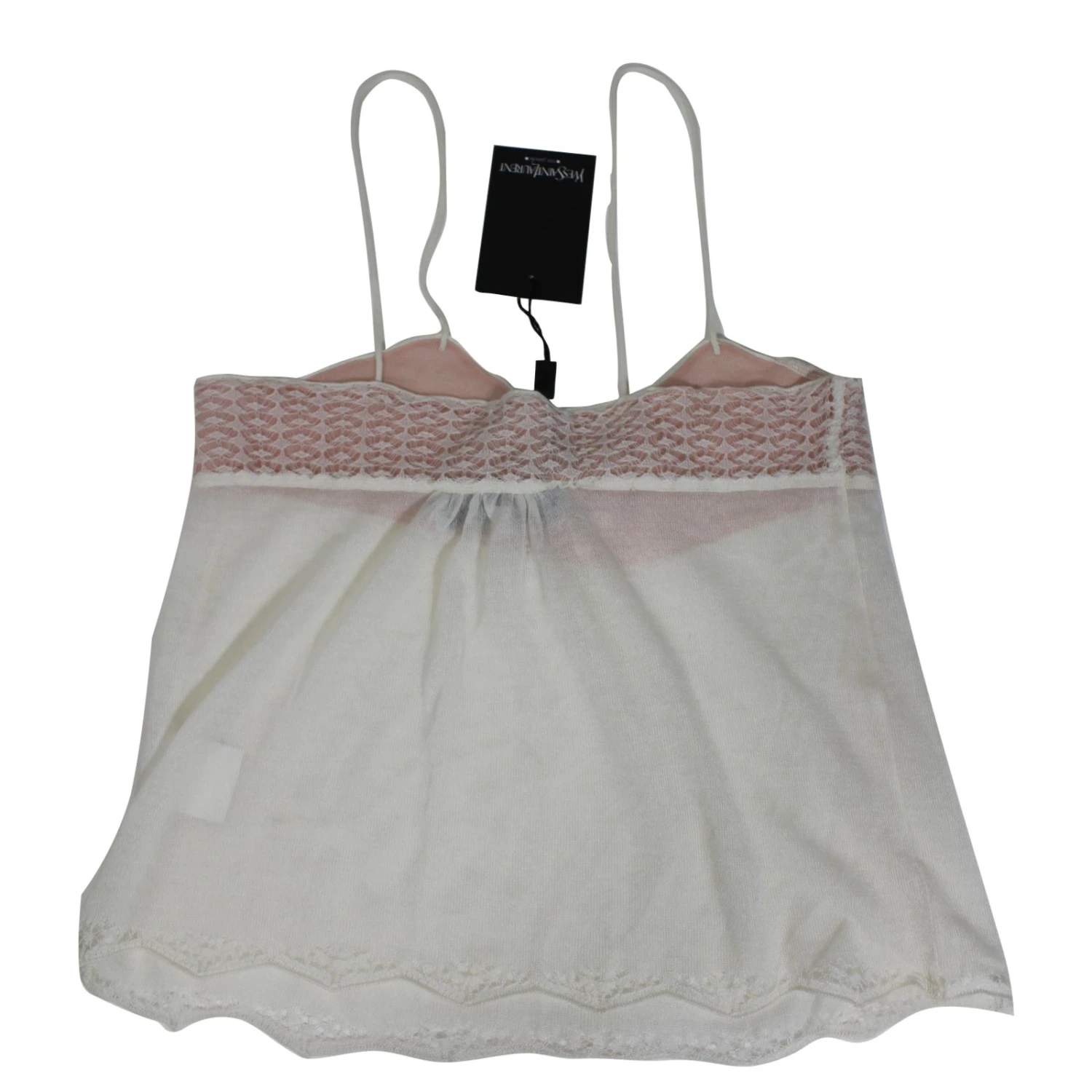 Yves Saint Laurent Haut Cachemire Et Soie Blanc 4 Yves Saint Laurent Haut Cachemire Et Soie Blanc – Image 2