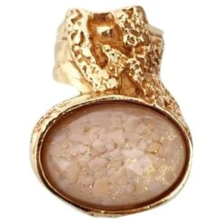 Yves Saint Laurent Bague Yves Saint-Laurent Doré