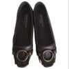 Yves Saint Laurent Ballerines Marron -Yves Saint Laurent ballerines yves saint laurent cuir marron