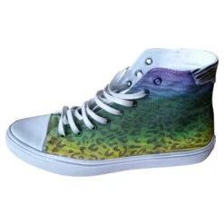 SNEAKERS YVES SAINT LAURENT EN TOILE IMPRIMÉ BRILLANT Multicolore