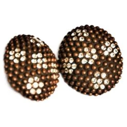 Yves Saint Laurent Ovale Boules Cuivre