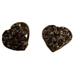 Yves Saint Laurent Boucles D'oreilles Blanc