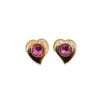 Yves Saint Laurent Boucles D'oreilles Rose -Yves Saint Laurent boucles doreilles yves saint laurent verre rose