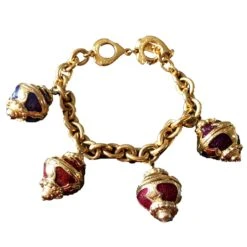 Yves Saint Laurent Bracelet Doré