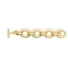 Yves Saint Laurent Golden Maxi Gadroon Doré -Yves Saint Laurent bracelets golden maxi gadroon yves saint laurent metal dore