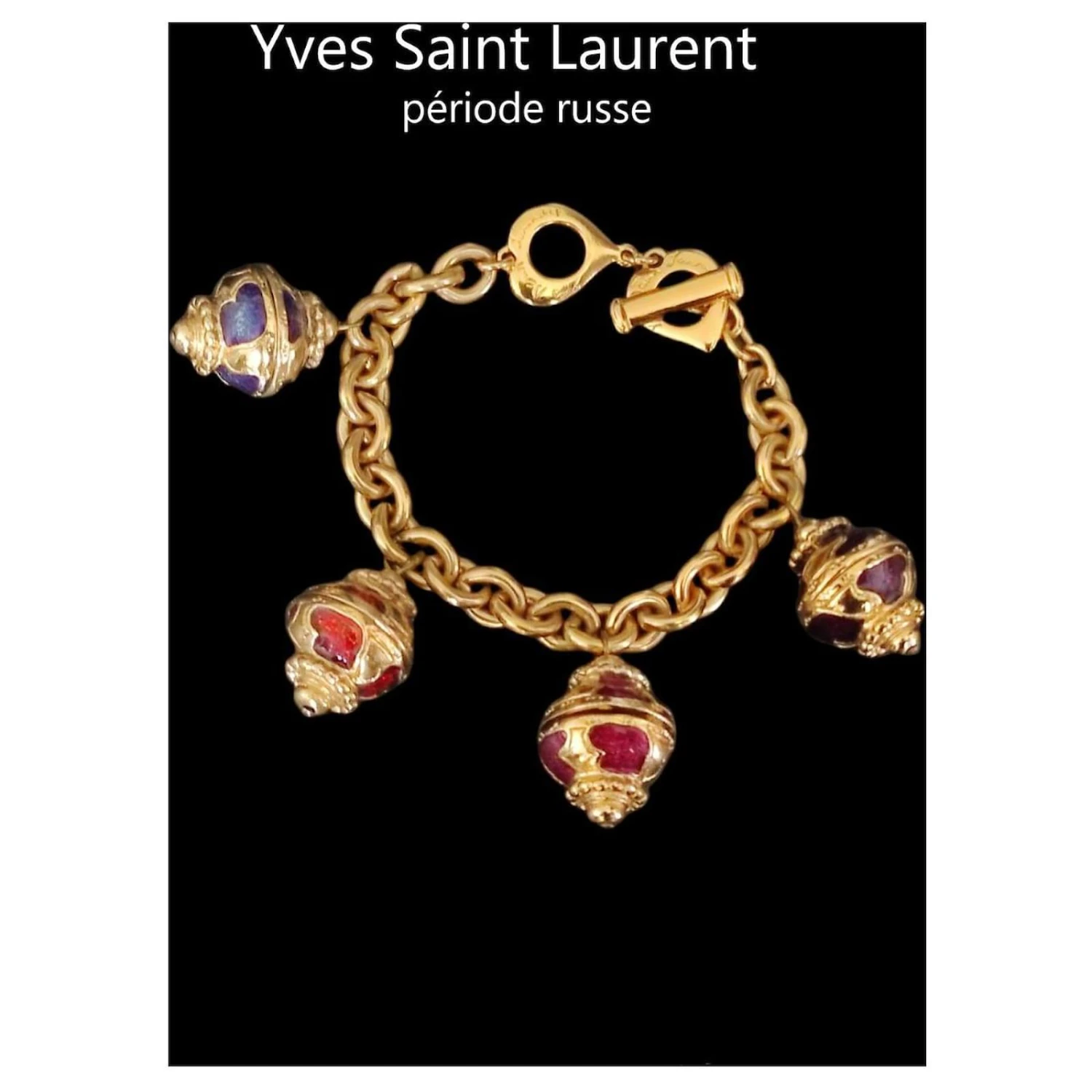 Yves Saint Laurent Bracelets Multicolore 3 Yves Saint Laurent Bracelets Multicolore